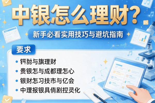 中银怎么理财？新手必看的实用技巧与避坑指南