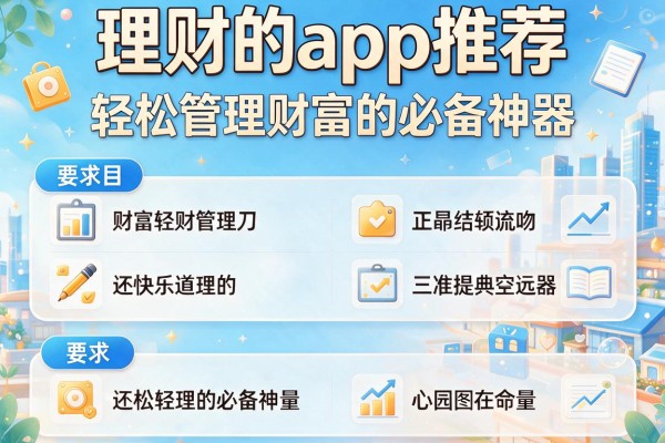 理财的app推荐：轻松管理财富的必备神器
