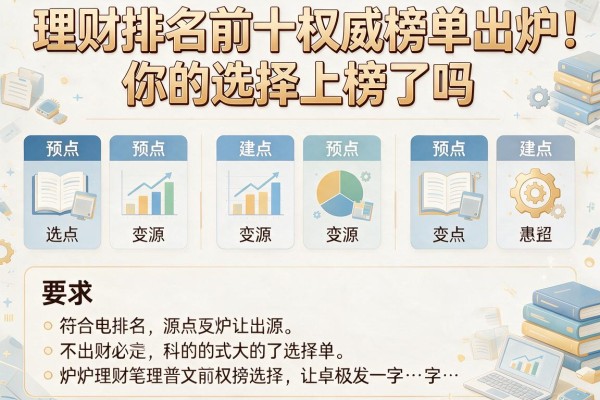 理财排名前十权威榜单出炉：你的选择上榜了吗？