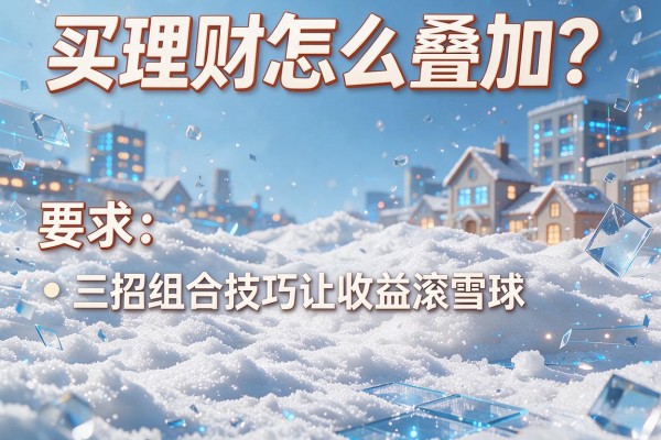 买理财怎么叠加？三招组合技巧让收益滚雪球