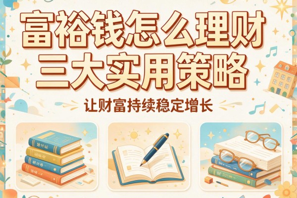 富裕钱怎么理财三大实用策略，让财富持续稳定增长