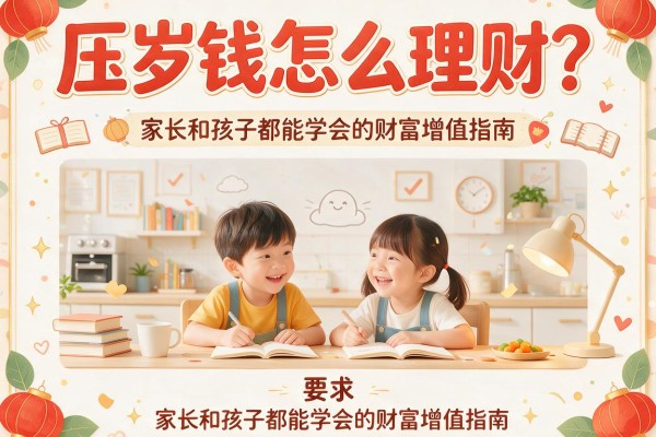 压岁钱怎么理财？家长和孩子都能学会的财富增值指南