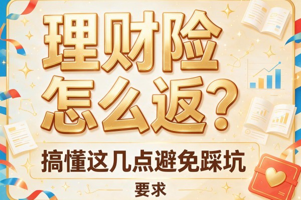 理财险怎么返？搞懂这几点避免踩坑