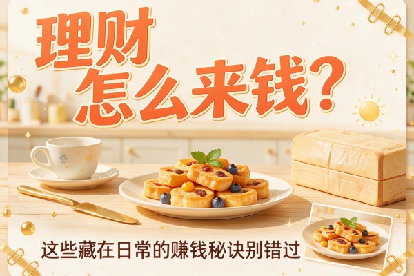 理财怎么来钱？这些藏在日常的赚钱秘诀别错过