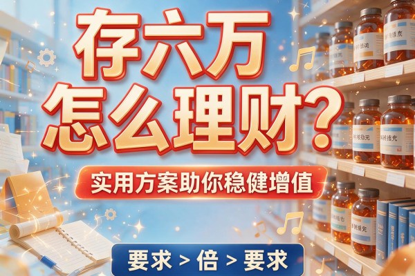 存六万怎么理财？实用方案助你稳健增值