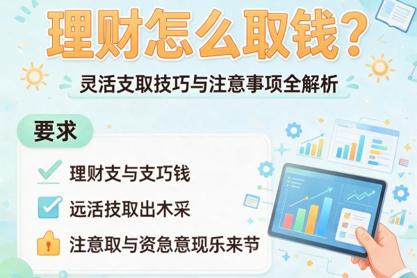 理财怎么取钱？灵活支取技巧与注意事项全解析