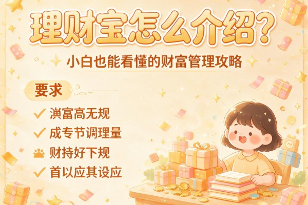 理财宝怎么介绍？小白也能看懂的财富管理攻略