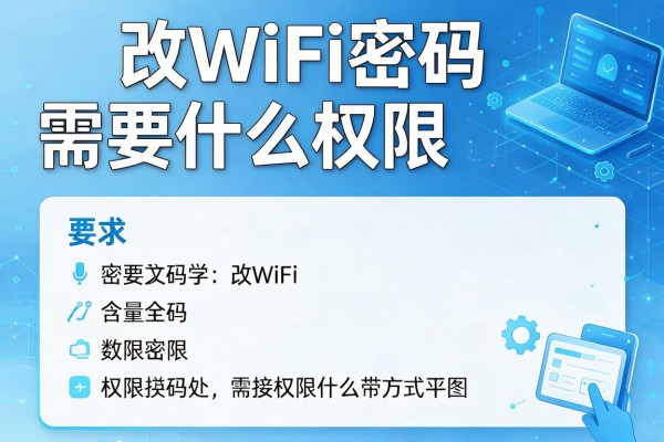 改WiFi密码需要什么权限？