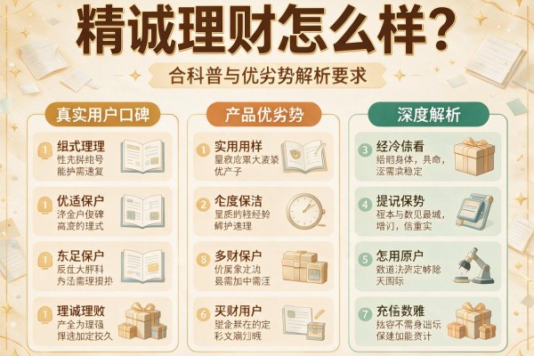 精诚理财怎么样？真实用户口碑与产品优劣势深度解析