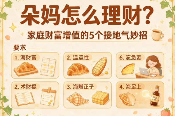朵妈怎么理财？家庭财富增值的5个接地气妙招