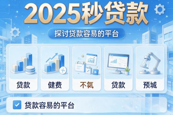 2025秒贷款，探讨五款贷款容易的平台