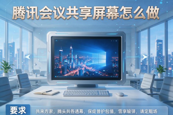 腾讯会议共享屏幕怎么做
