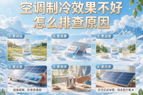 空调制冷效果不好怎么排查原因