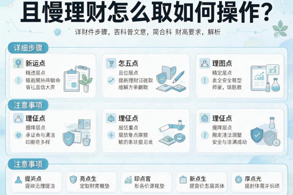 且慢理财怎么取如何操作?详细步骤与注意事项解析
