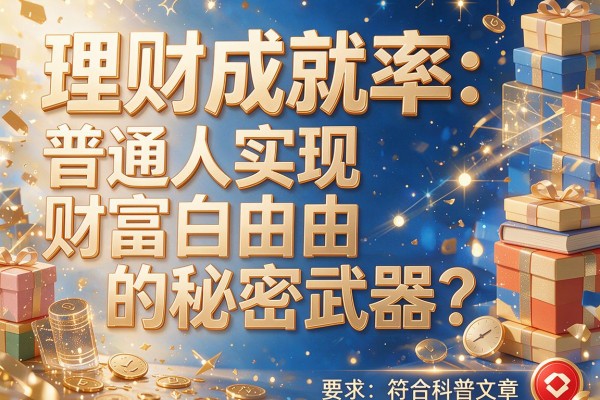 理财成就率：普通人实现财富自由的秘密武器？
