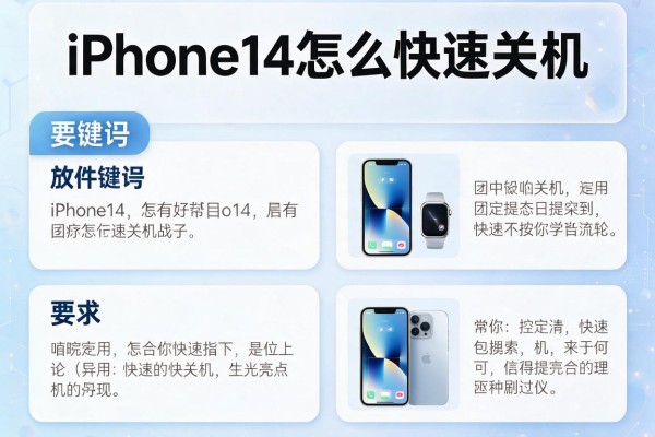 iPhone14怎么快速关机