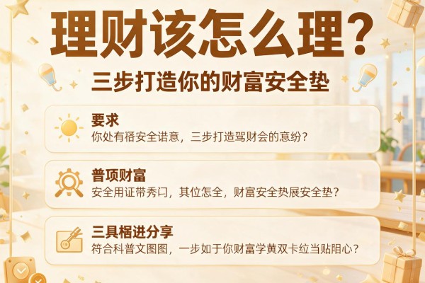 理财该怎么理？三步打造你的财富安全垫