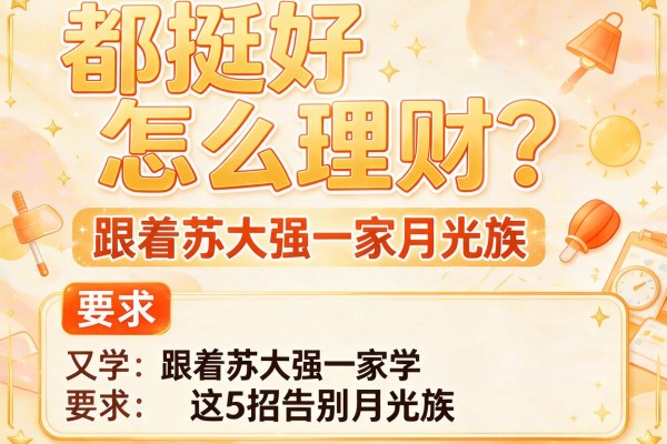 都挺好怎么理财？跟着苏大强一家学这5招告别月光族