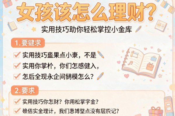 女孩该怎么理财？实用技巧助你轻松掌控小金库