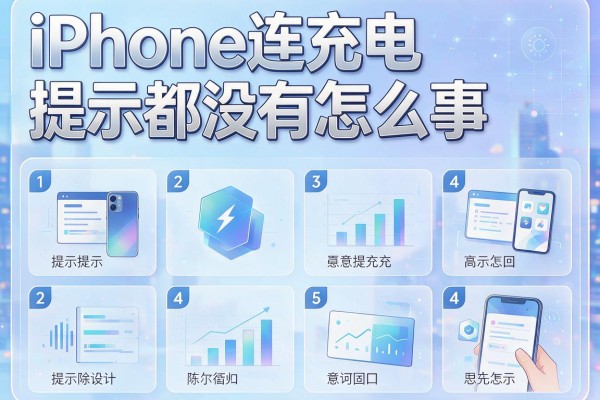 iPhone连充电提示都没有怎么回事？
