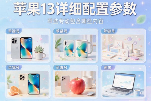 苹果13详细配置参数包含哪些内容？