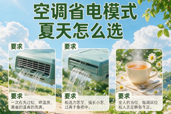 空调省电模式夏天怎么选？
