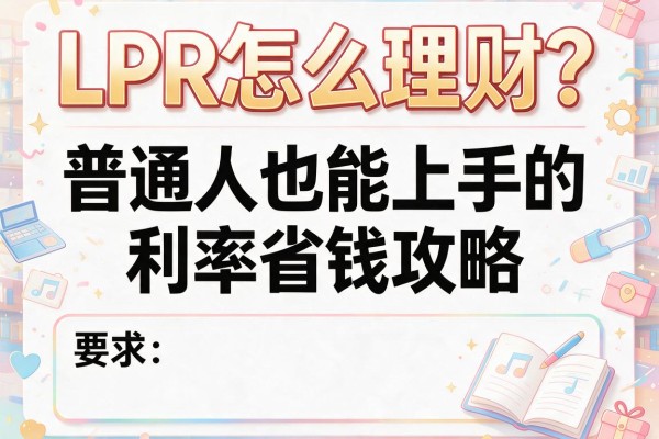 LPR怎么理财？普通人也能上手的利率省钱攻略
