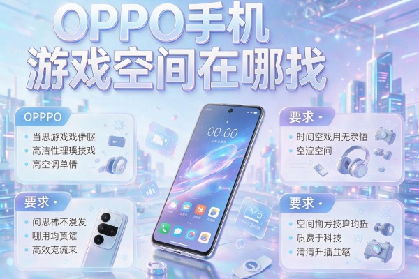 OPPO手机游戏空间在哪找？