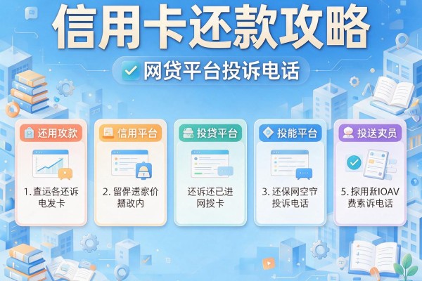 信用卡还款攻略，探讨五款网贷平台投诉电话
