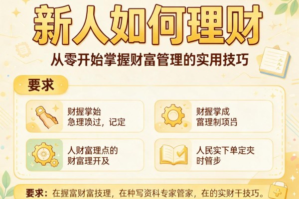 新人如何理财：从零开始掌握财富管理的实用技巧