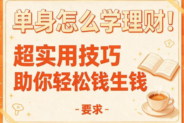 单身怎么学理财：超实用技巧助你轻松钱生钱