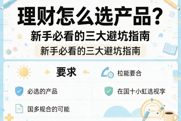 理财怎么选产品？新手必看的三大避坑指南