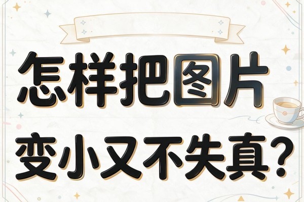 怎样把图片变小又不失真？