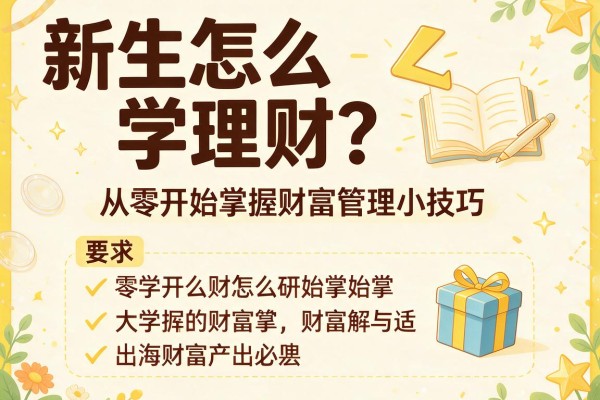 新生怎么学理财？从零开始掌握财富管理小技巧