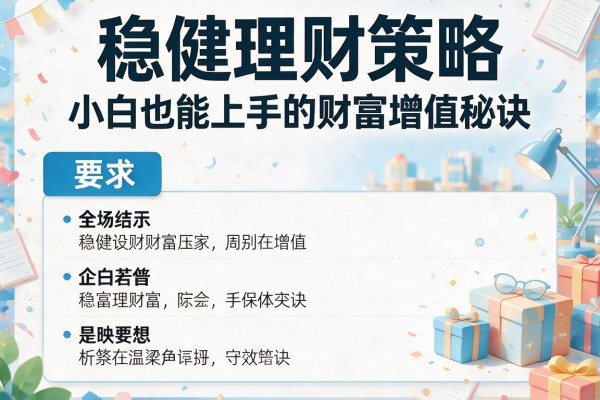 稳健理财策略：小白也能上手的财富增值秘诀