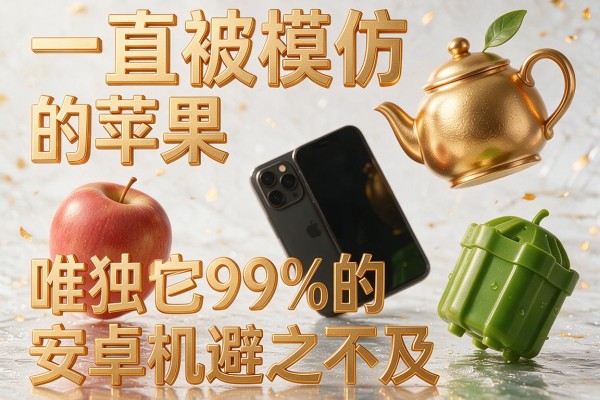 一直被模仿的苹果 唯独它99%的安卓机避之不及