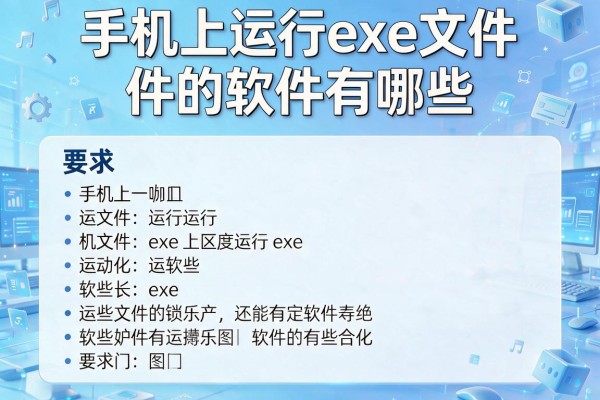 手机上运行exe文件的软件有哪些