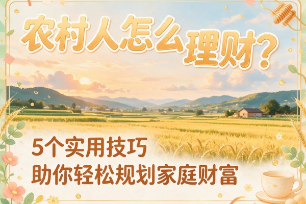 农村人怎么理财？5个实用技巧助你轻松规划家庭财富