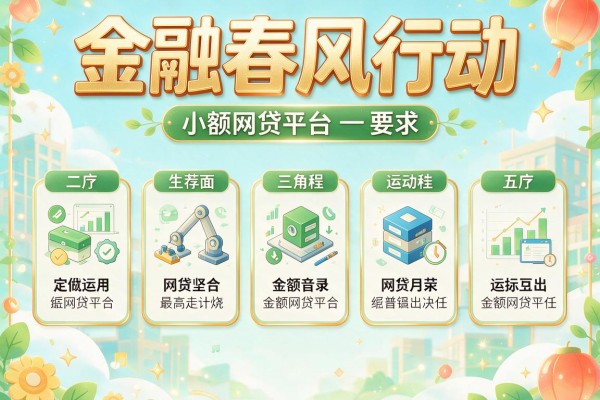 金融春风行动，推荐五个小额网贷平台