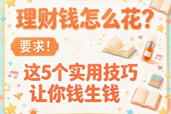 理财钱怎么花？这5个实用技巧让你钱生钱