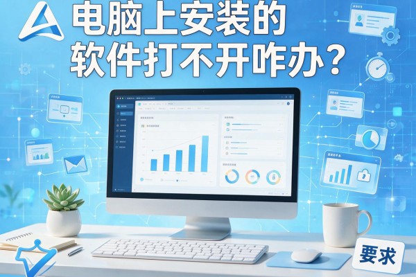 电脑上安装的软件打不开咋办？