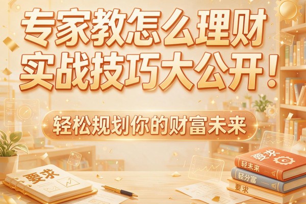 专家教怎么理财实战技巧大公开：轻松规划你的财富未来