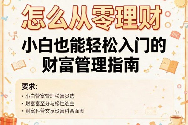 怎么从零理财：小白也能轻松入门的财富管理指南