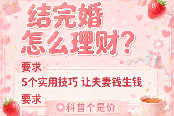 结完婚怎么理财？5个实用技巧让夫妻钱生钱