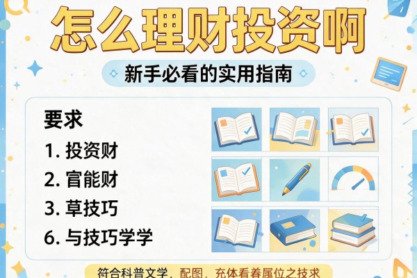 怎么理财投资啊：新手必看的实用指南与技巧