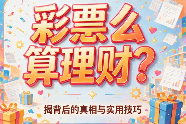 彩票怎么算理财？揭秘背后的真相与实用技巧