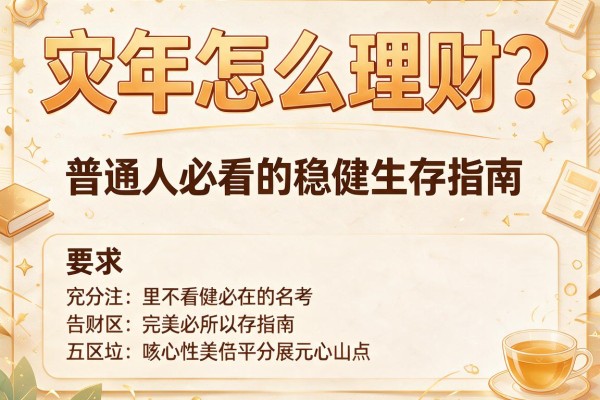 灾年怎么理财？普通人必看的稳健生存指南