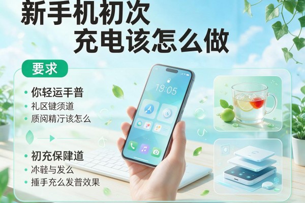 新手机初次充电该怎么做