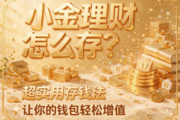 小金理财怎么存？超实用存钱法让你的钱包轻松增值