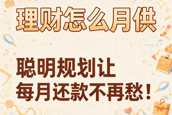 理财怎么月供：聪明规划让每月还款不再愁